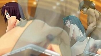 2D manga porn school training