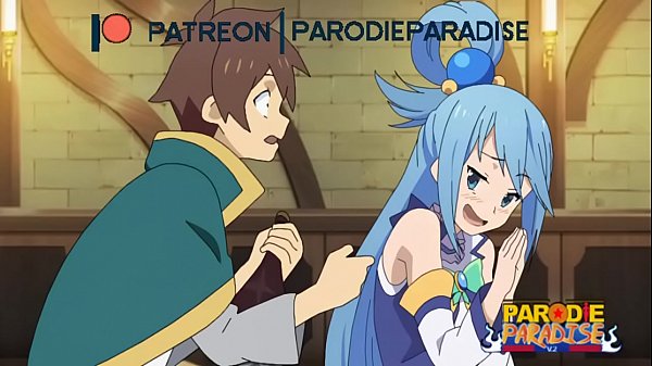 Aqua pays for her l. anime porn