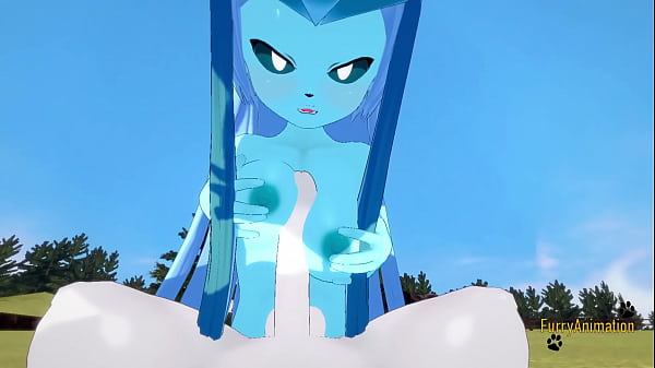 Pokemon Manga porn Wooly Yiff 3D – POV Glaceon boobjob and fucked with internal ejaculation by Cinderace
