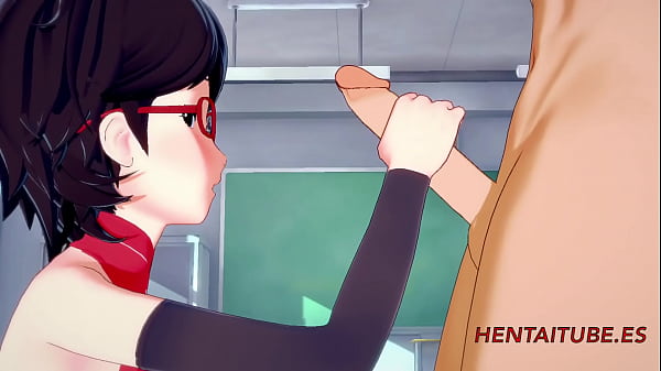 Boku no Hero Boruto Naruto Anime porn 3D – Bakugou Katsuki & Sarada Uzumaki Intercourse at School – Animation Hard Intercourse Manga