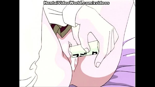 Pink-haired manga porn nubile masturbating