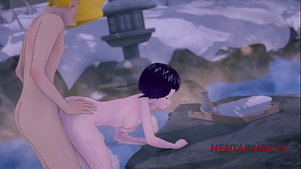 Boku No Hero Anime porn – Denki Fucks Jiro in a HotSpring – My Hero Academia Porno Movie 3D