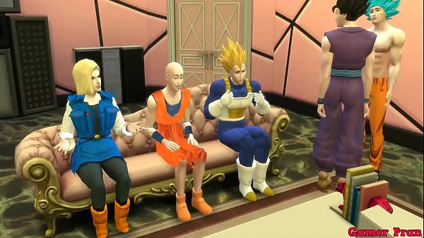 Dragon Ball Pornography Epi 18 Manga porn Intercambio de Esposas Videl y Nro 18 Folladas como perras Maduras infieles Calientes NTR