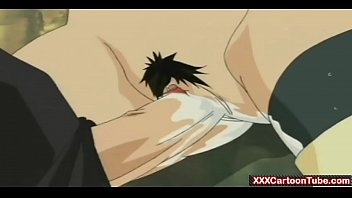 Elf anime porn damsel fucked in a magic forest