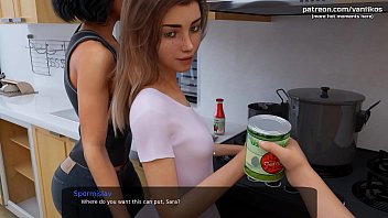 Hot horny step-mom deepthroats big meatpipe while her hubby is not far from her l Best highlights l Milfy City l Part #27