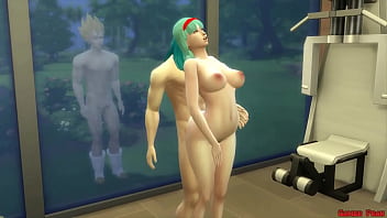 Parody Bulma Beautiful step Mommy Fucked by her Trunsk of the Future Hubby of Netorare Anime porn