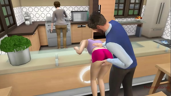Sims 4, Stepfather lured and fucked his stepdaughter