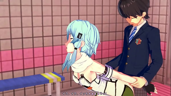 Sword Art Online 3 dimensional Manga porn – Sinon deep-throats fuckpole and gets rammed TWICE