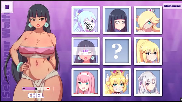 Waifu Hub [PornPlay Parody Hentai game] Emilia from Re-Zero couch casting – Part1 very first time pornography shooting for that virginal elf