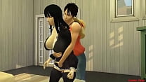 One Chunk Manga porn Nico Robin Hard Fucked by Lufy Big Milk cans Fucked Anime