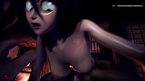 bleach three dimensional animation hard fuck with Rukia Kuchiki
