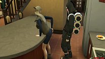 Gaara Fucks his Step Step-sister Temari in the Kitchen Group Hump Naruto Anime porn