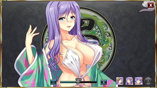 GIF 真恋姫夢想 天下統一伝 黄忠(水着)