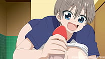 Uzaki Chan Anime Anime porn – (Hana Uzaki) Nubile Chick with Big Tits and Big Culo Fucks Hard with a School Friend with a Big Dick